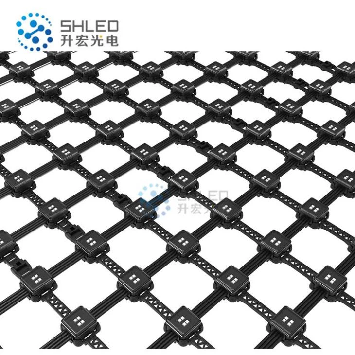 لچکدار ایل ای ڈی میش پردہ میش ایل ای ڈی ڈسپلے