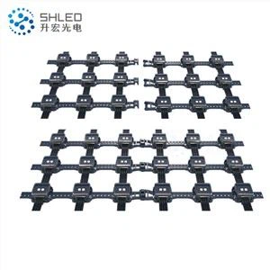 فل کلر ایل ای ڈی میش سکرین لچکدار ایل ای ڈی سکرین پردے کی ڈسپلی